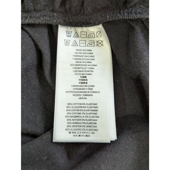 MICHAEL KORS! BLACK STRETCH JERSEY SHIRRED SIDES, ZIPPER DETAIL TOP, SHIRT! SZ S - Picture 8 of 10